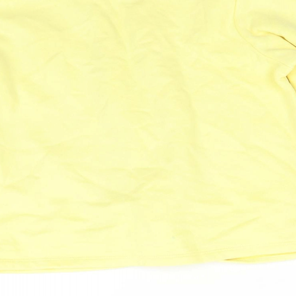 George Girls Yellow   Pullover Sweatshirt Size 8-9 Years  - Unicorn