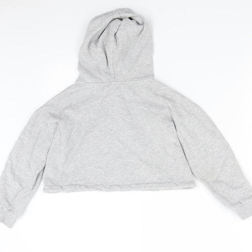 H&M Girls Grey   Pullover Sweatshirt Size 8-9 Years  - New York