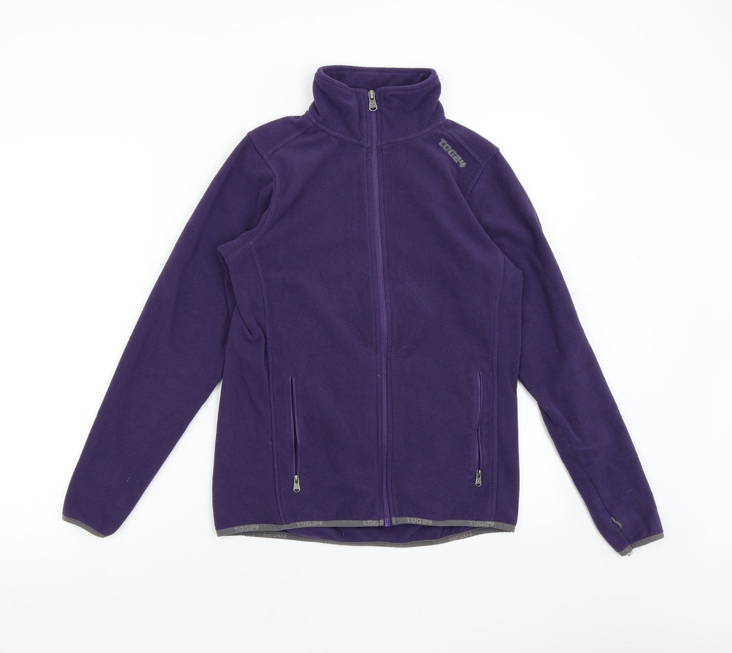 TOG 24 Womens Purple  Fleece Jacket  Size 8