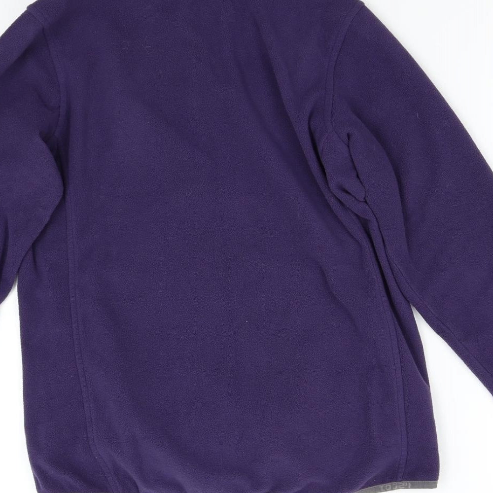 TOG 24 Womens Purple  Fleece Jacket  Size 8