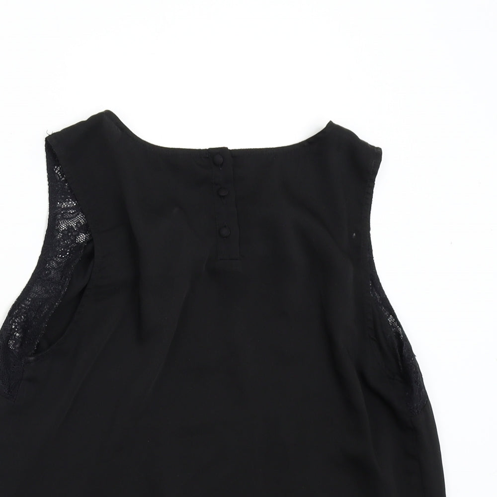 New Look Womens Black   Basic Blouse Size 12