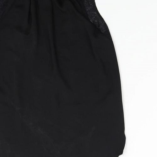 New Look Womens Black   Basic Blouse Size 12