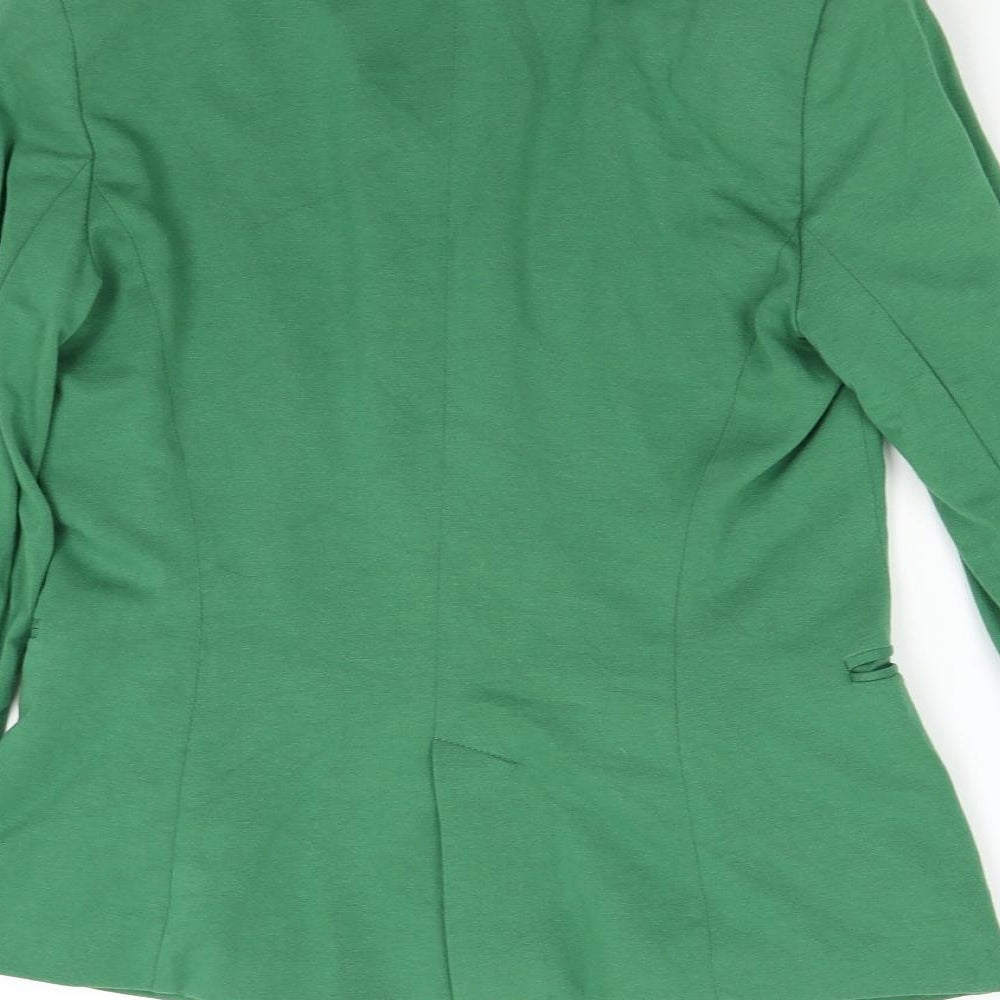 Zara Womens Green   Jacket Blazer Size M