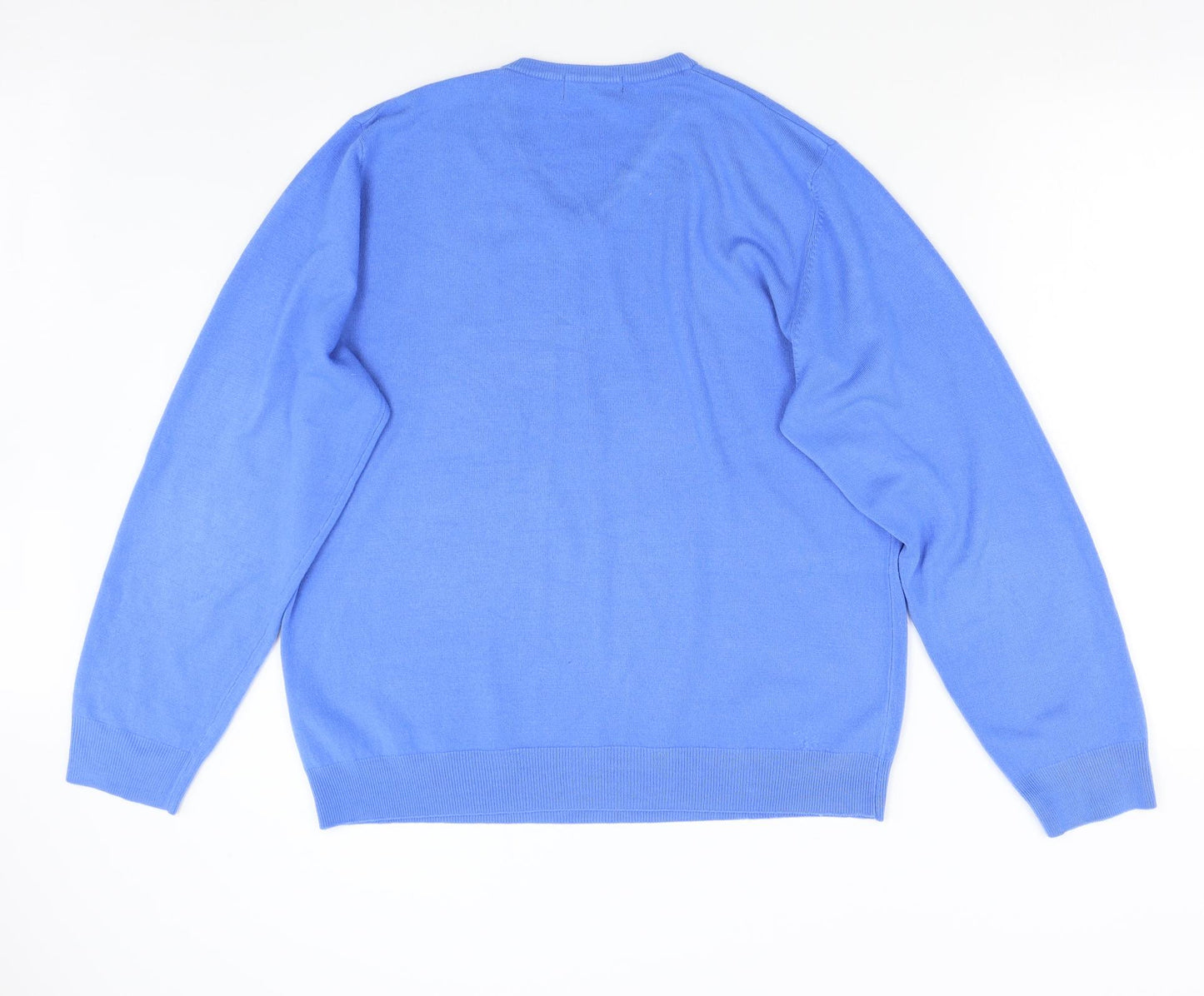Blue Harbour Mens Blue  Knit Pullover Jumper Size L