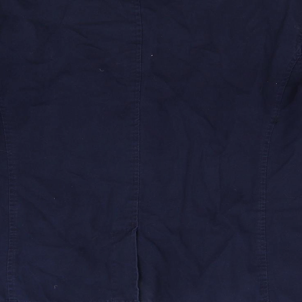 BM Collection Womens Blue   Jacket  Size XL