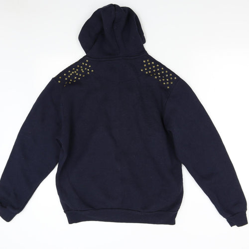 RWC Womens Blue   Full Zip Hoodie Size M
