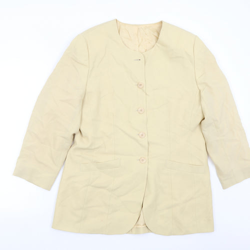 Preworn Womens Yellow   Jacket  Size L