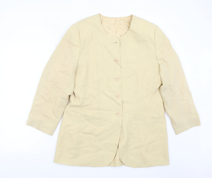 Preworn Womens Yellow   Jacket  Size L