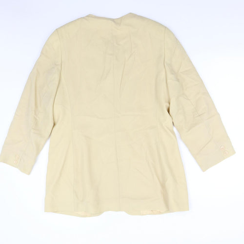 Preworn Womens Yellow   Jacket  Size L