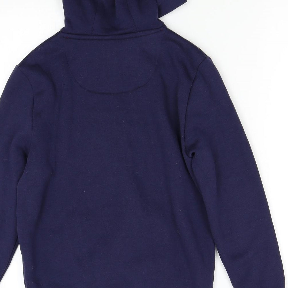 Official Licensed Product Boys Blue   Pullover Hoodie Size 13 Years  - England Rugby Union