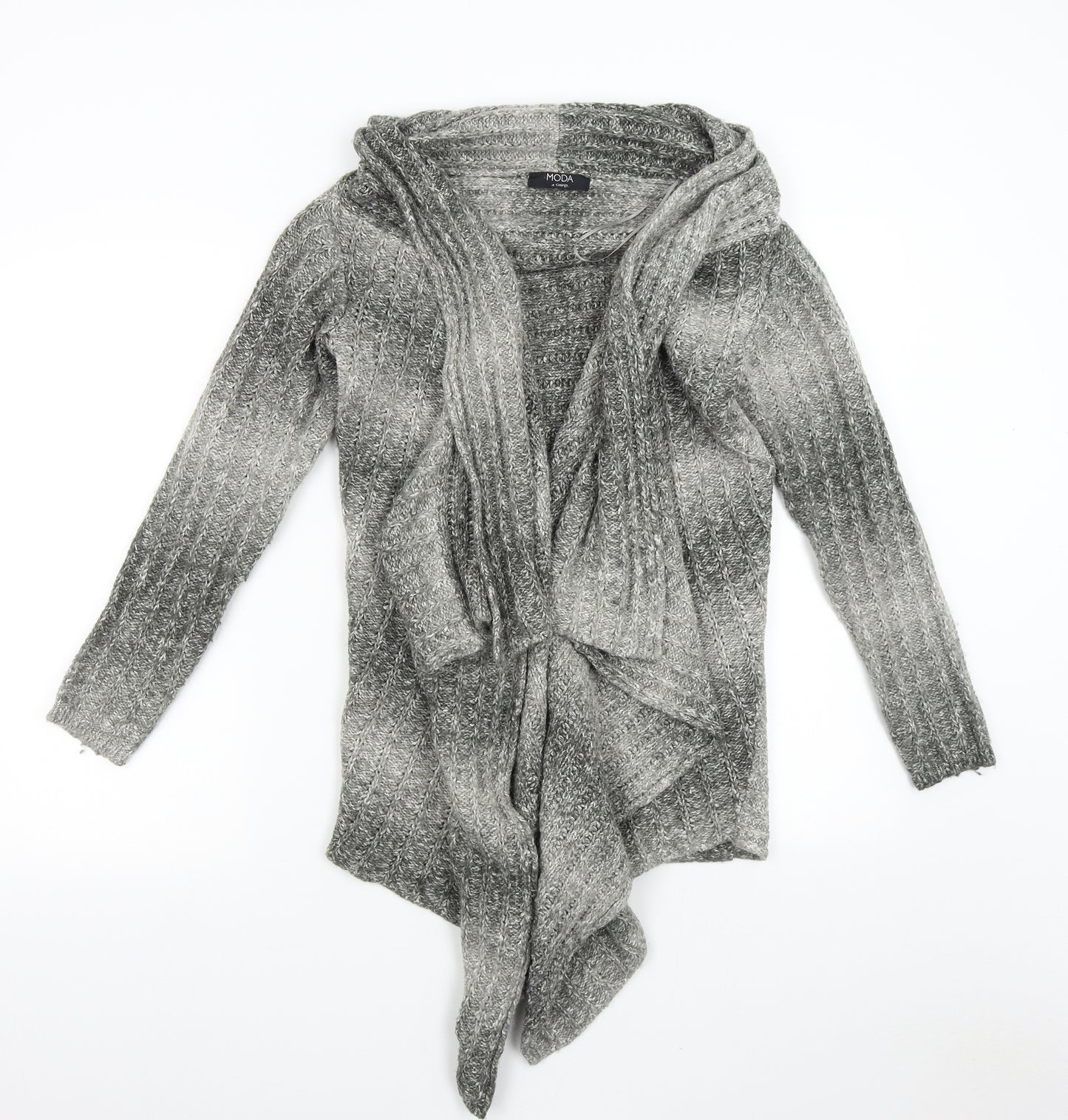 George Womens Grey  Knit Cardigan Jumper Size 10