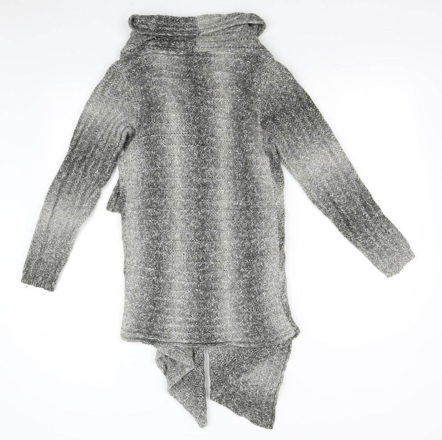 George Womens Grey  Knit Cardigan Jumper Size 10