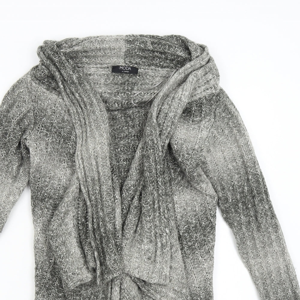 George Womens Grey  Knit Cardigan Jumper Size 10