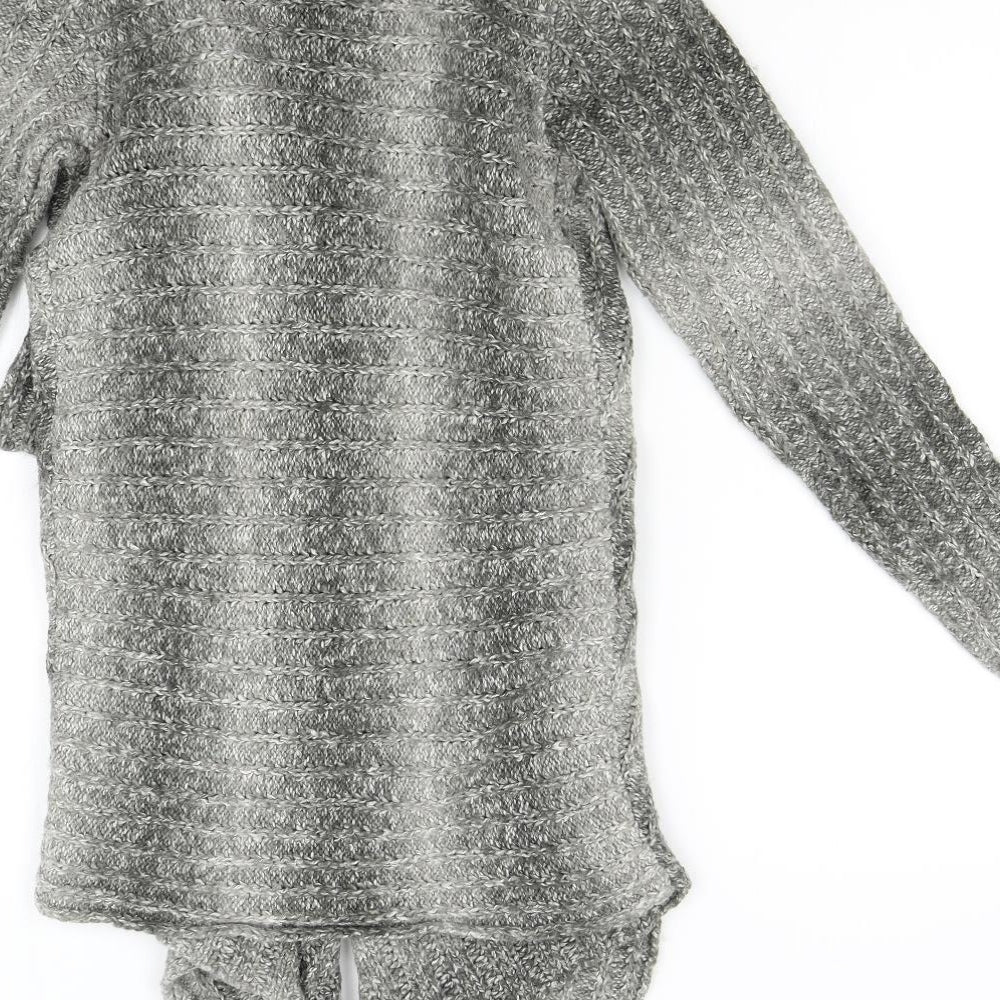 George Womens Grey  Knit Cardigan Jumper Size 10