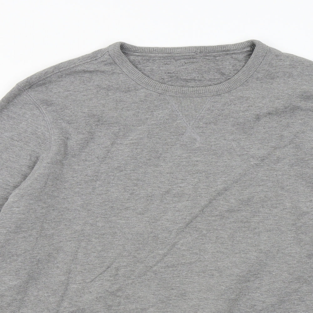 M&S Mens Grey   Pullover Sweatshirt Size M
