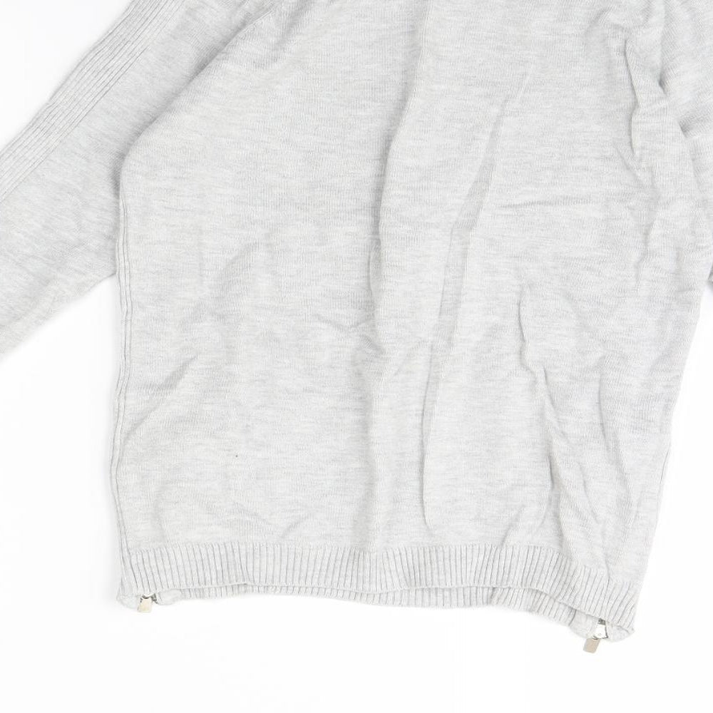 New Look Womens Grey   Pullover Jumper Size 8