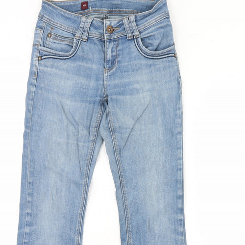Yesyes Womens Blue  Denim Bootcut Jeans Size 8 L28 in