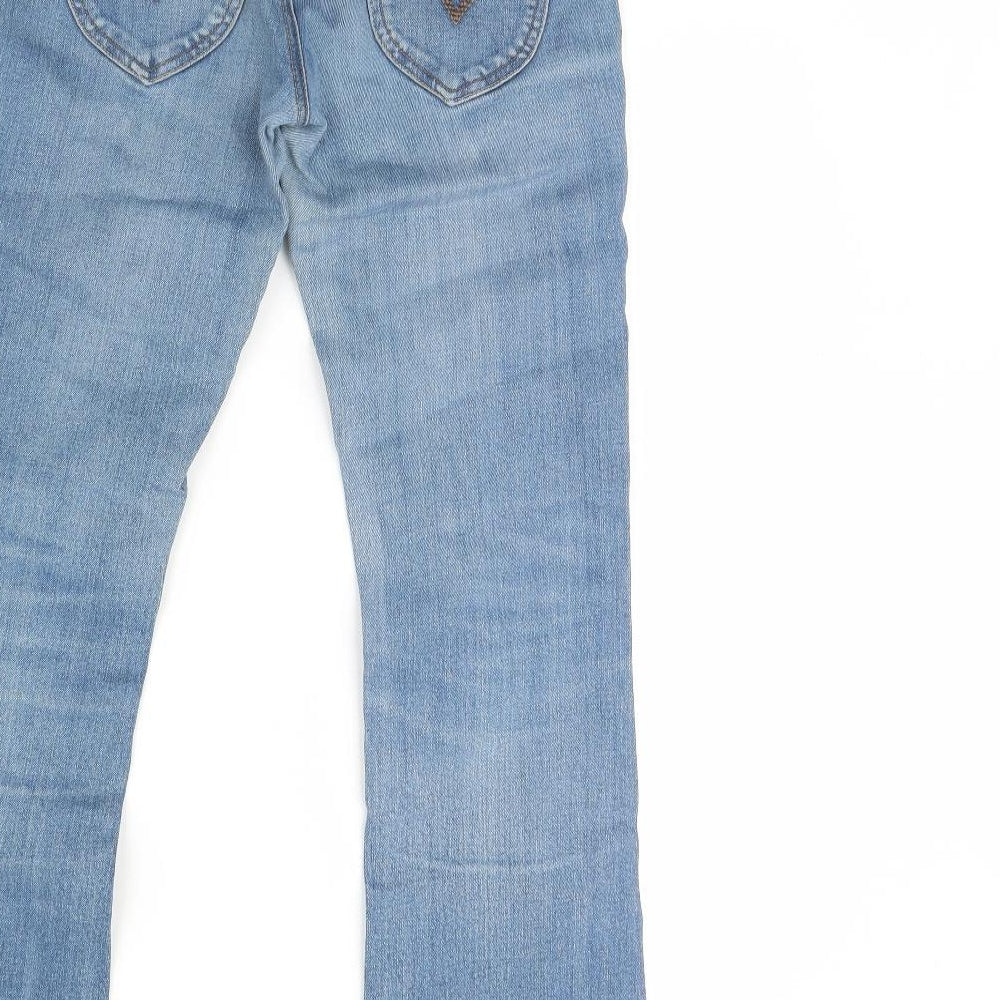 Yesyes Womens Blue  Denim Bootcut Jeans Size 8 L28 in