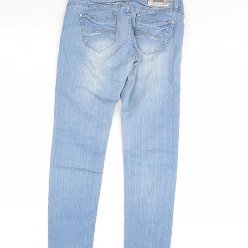 Dolce & Rosa Womens Blue  Denim Skinny Jeans Size 8 L27 in