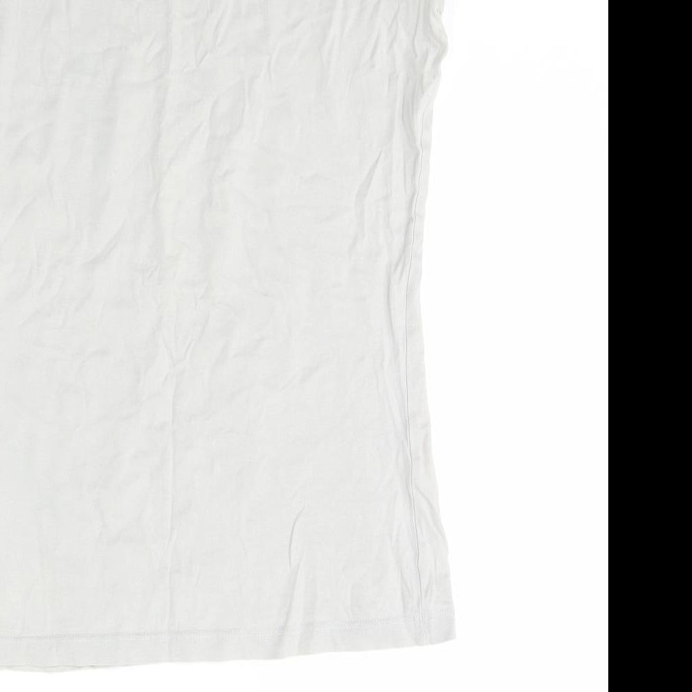 New Look Womens Grey   Basic T-Shirt Size 10