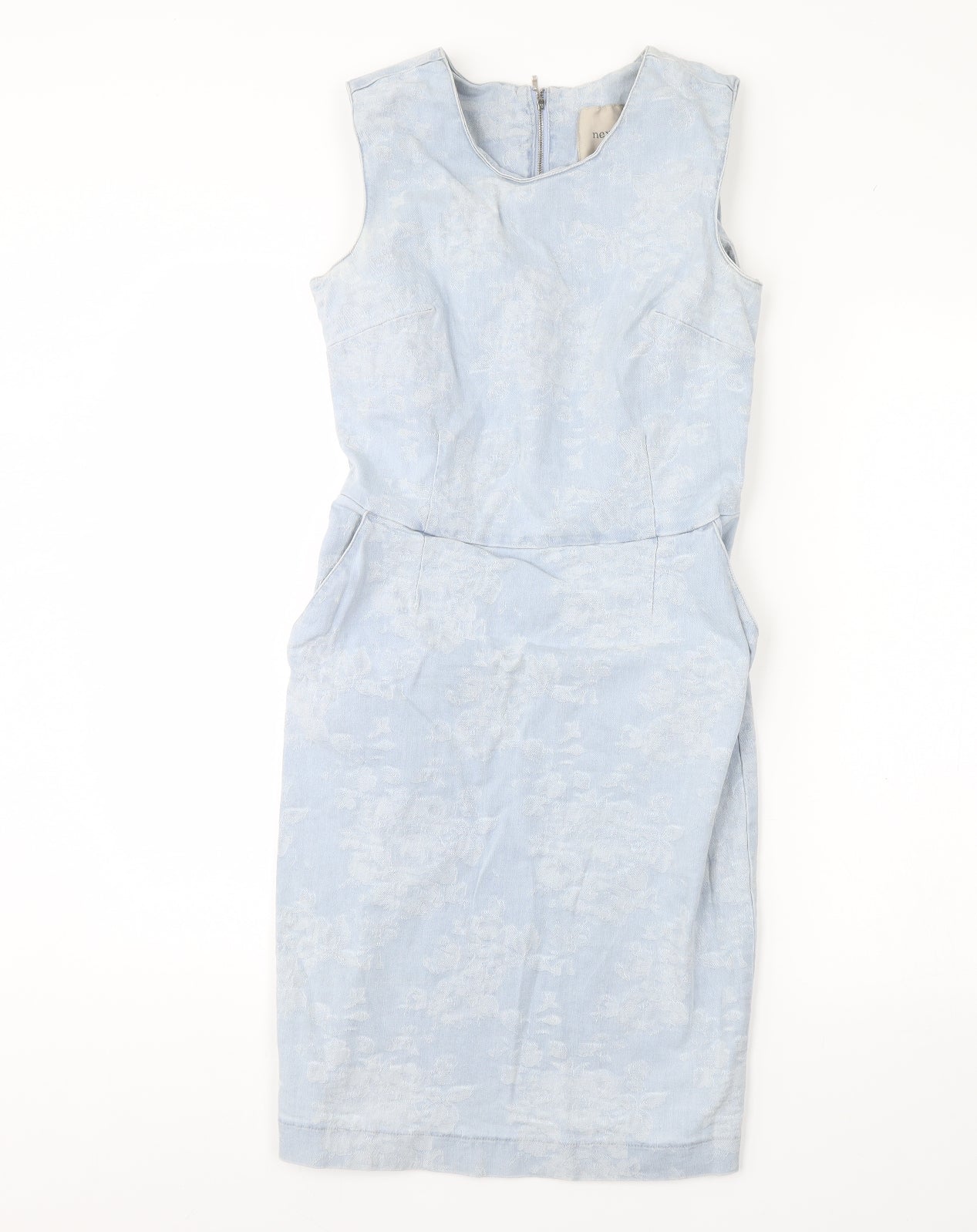 NEXT Womens Blue   Pinafore/Dungaree Dress  Size 6
