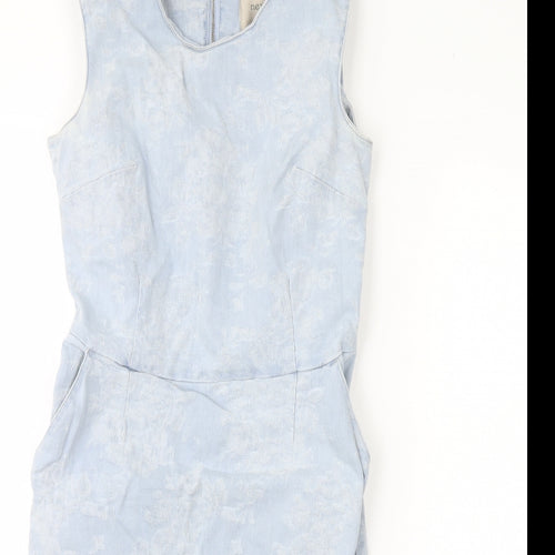 NEXT Womens Blue   Pinafore/Dungaree Dress  Size 6