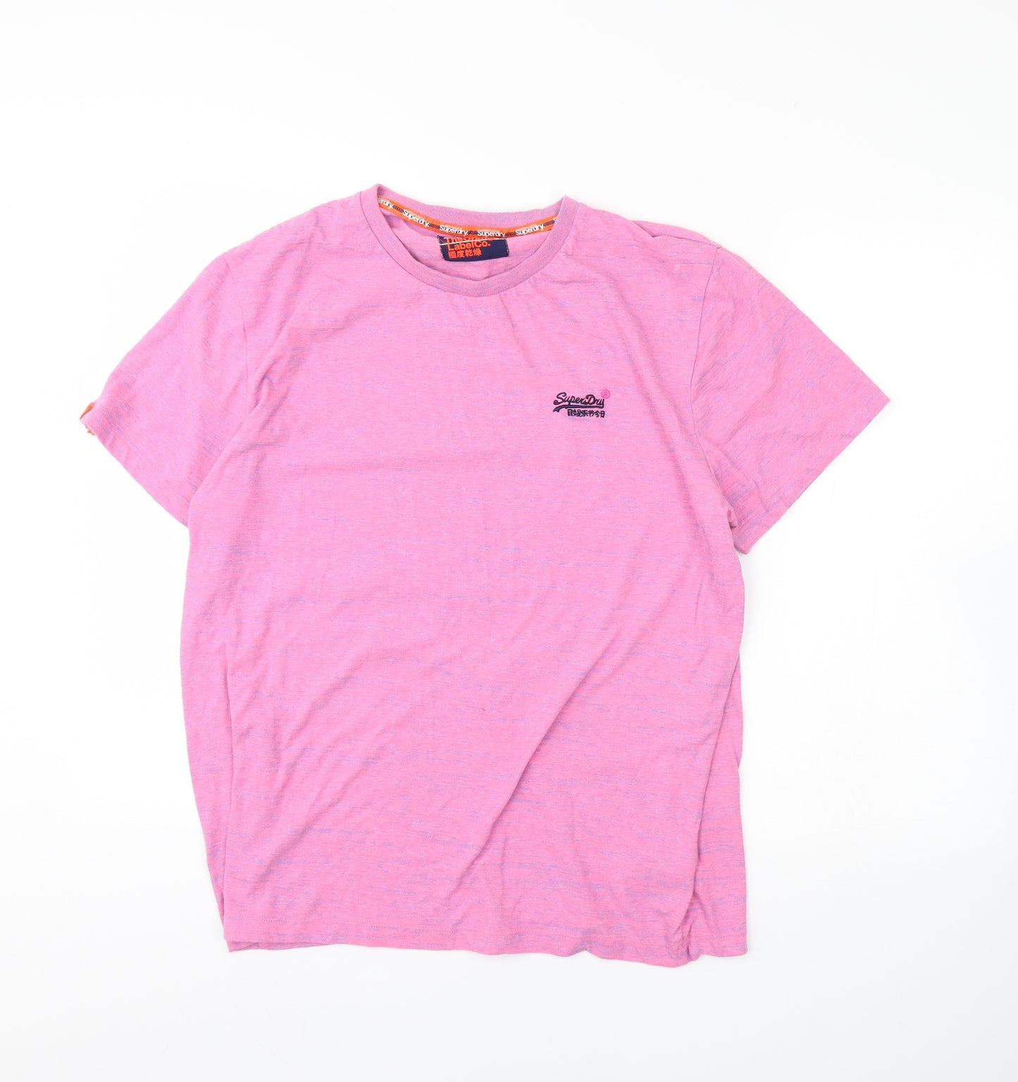 Superdry Mens Pink    T-Shirt Size 3XL