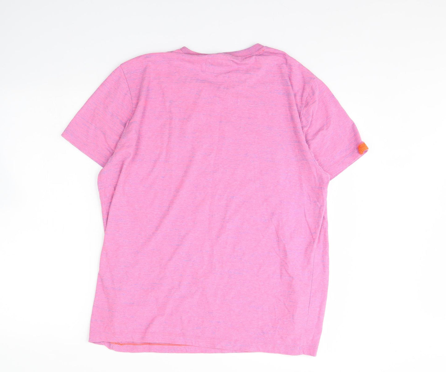 Superdry Mens Pink    T-Shirt Size 3XL