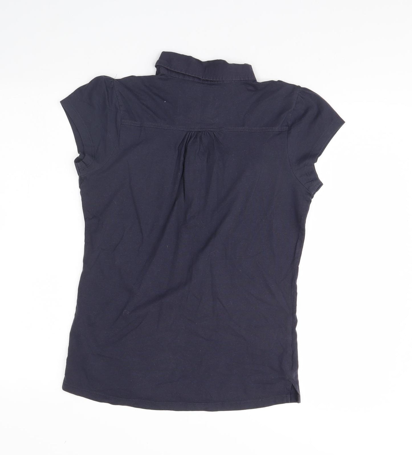 Papaya Womens Blue   Basic Polo Size 12