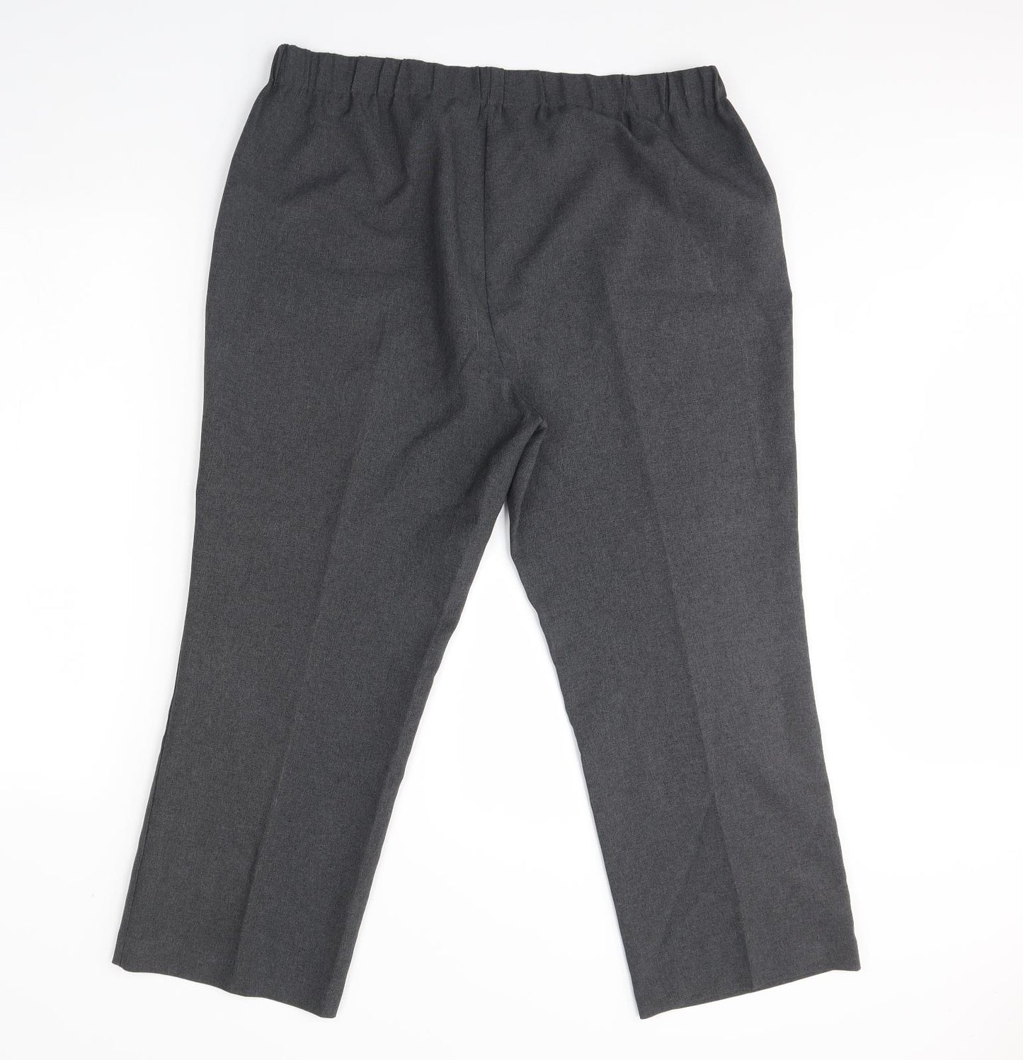 Bonmarché Womens Grey   Dress Pants Trousers Size 16 L28 in