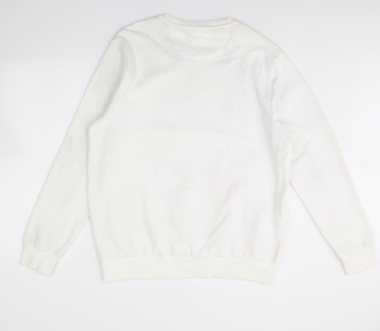 Burton Mens White   Pullover Jumper Size L