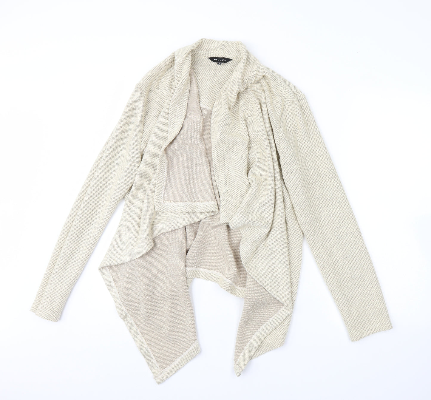 New Look Womens Beige   Cardigan Jumper Size 10