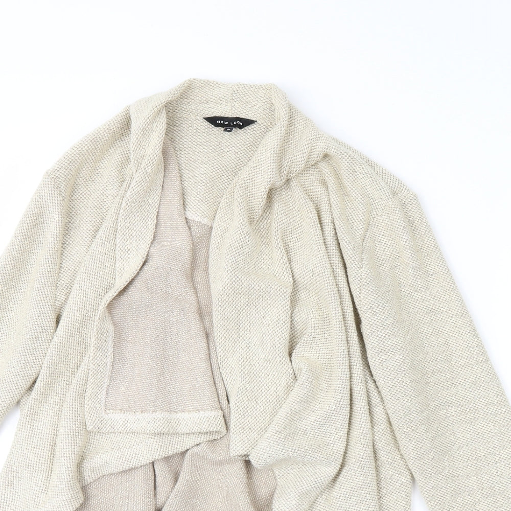 New Look Womens Beige   Cardigan Jumper Size 10