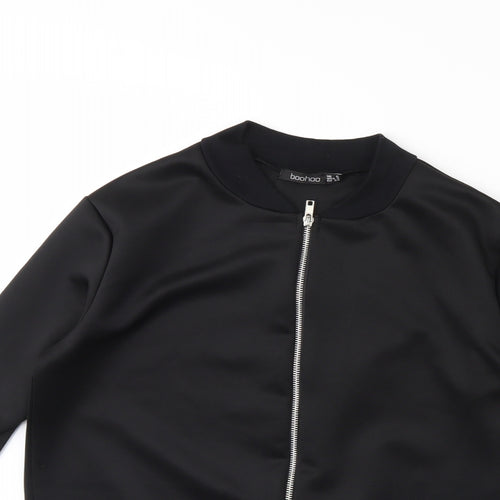 Boohoo Womens Black   Jacket  Size 6