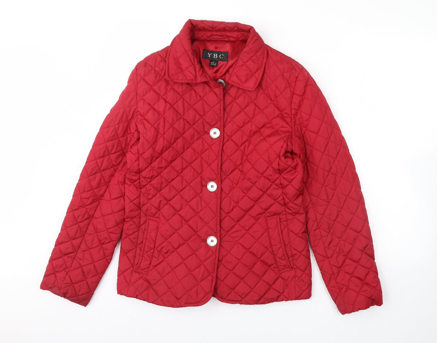 ybc Womens Red   Rain Coat Coat Size S