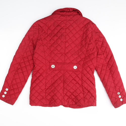 ybc Womens Red   Rain Coat Coat Size S
