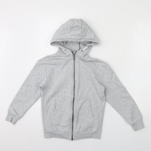 M&s Boys Grey   Jacket  Size 9 Years