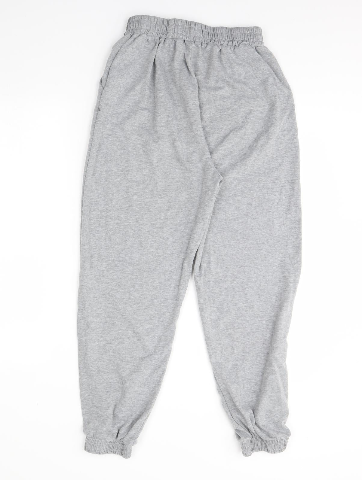 SheIn Womens Grey   Jogger Trousers Size L L30 in