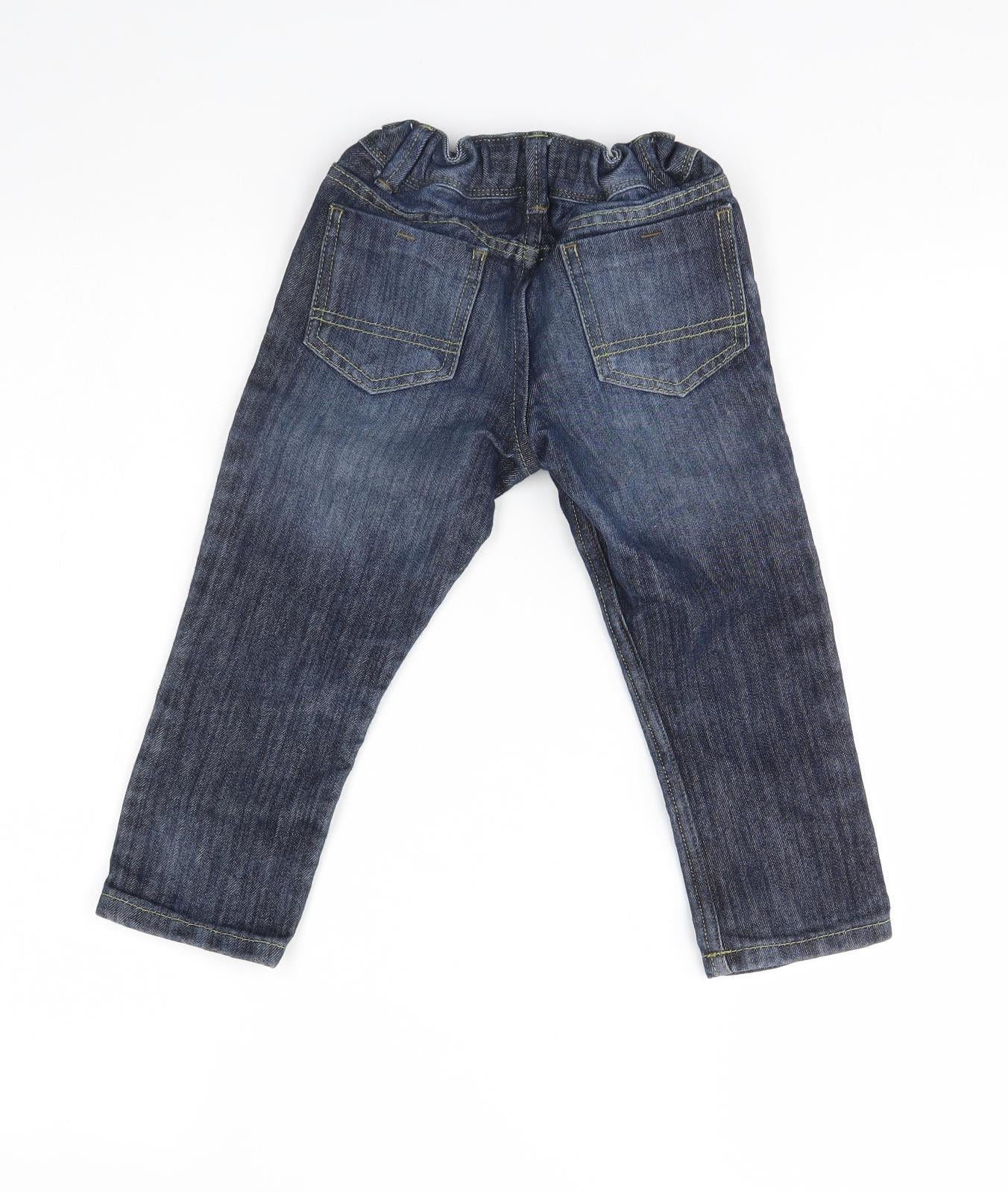 Primark Boys Blue  Denim Skinny Jeans Size 3 Years