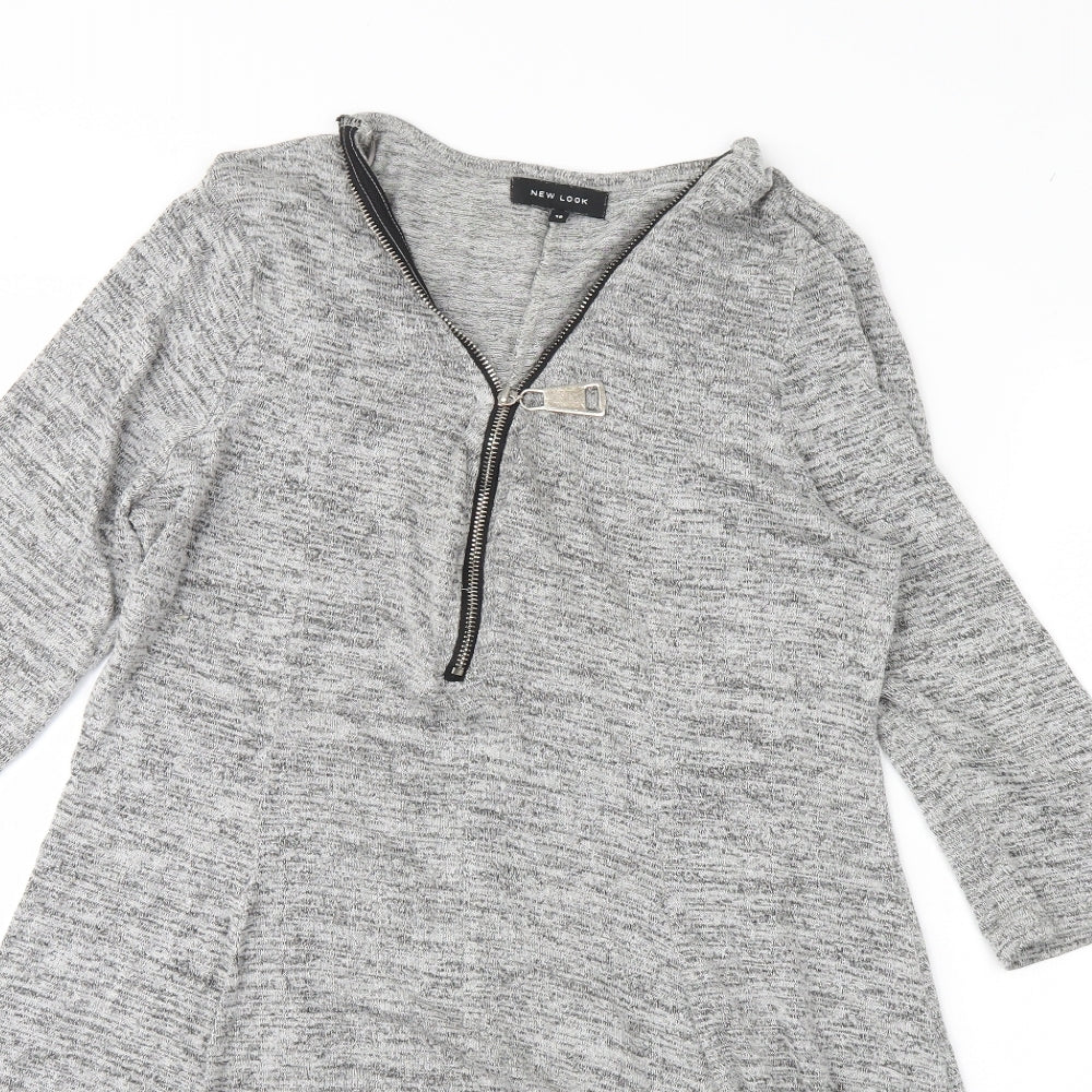 New Look Womens Grey   Fit & Flare  Size 18