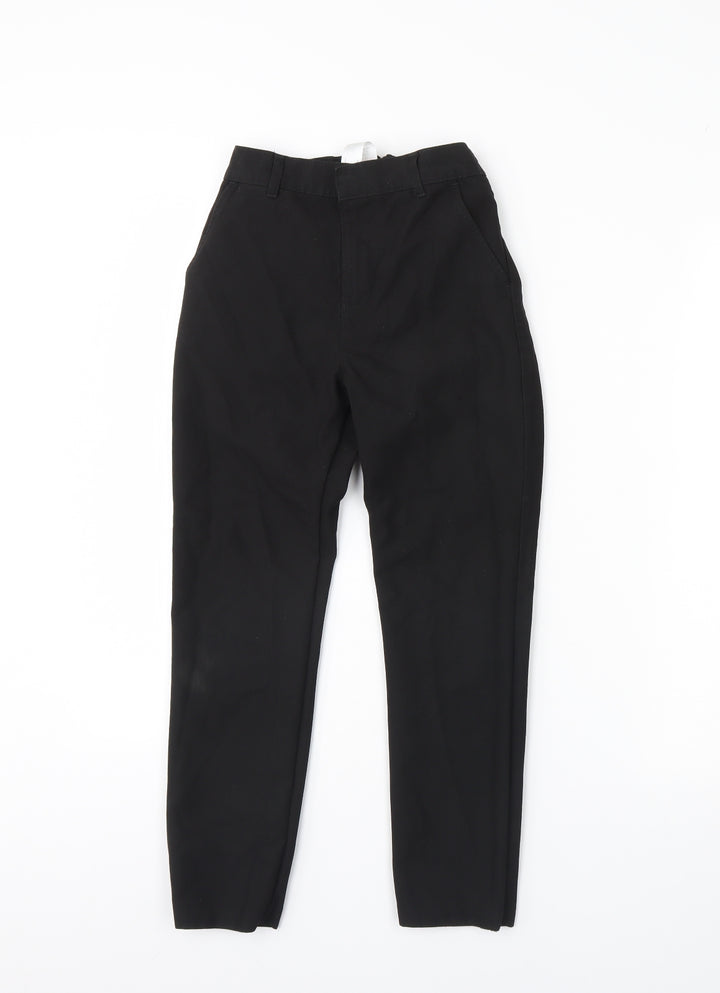 F&F Boys Black   Dress Pants Trousers Size 9 Years