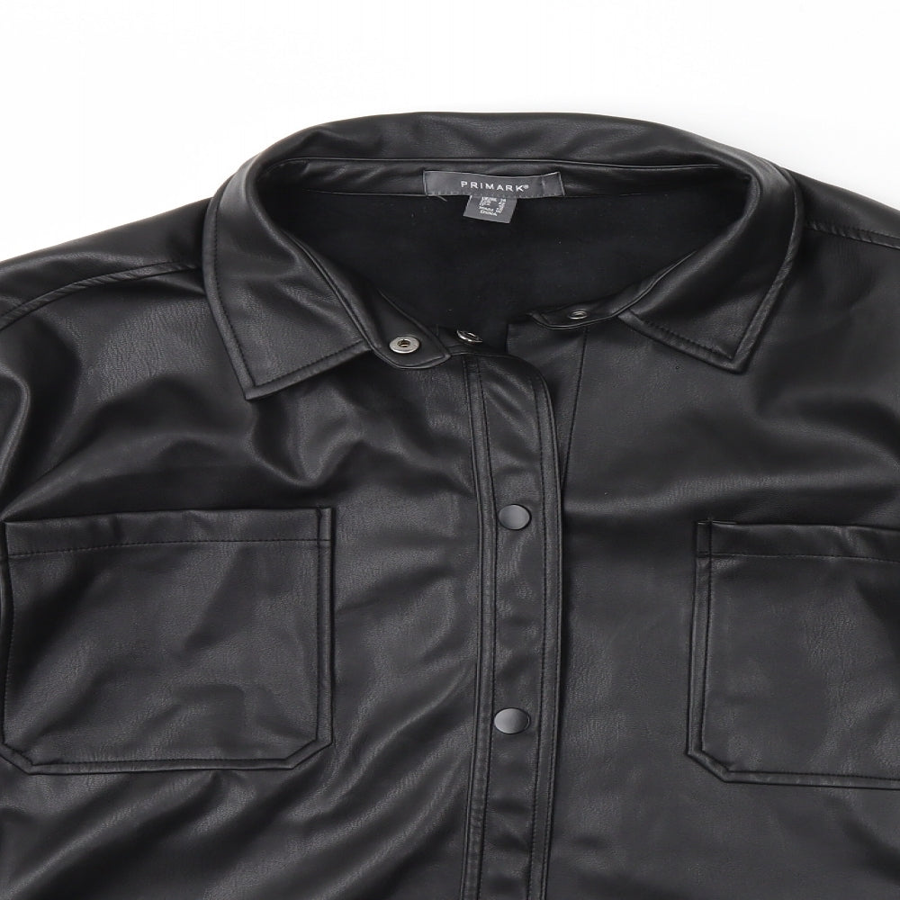 Primark Womens Black   Jacket  Size 14