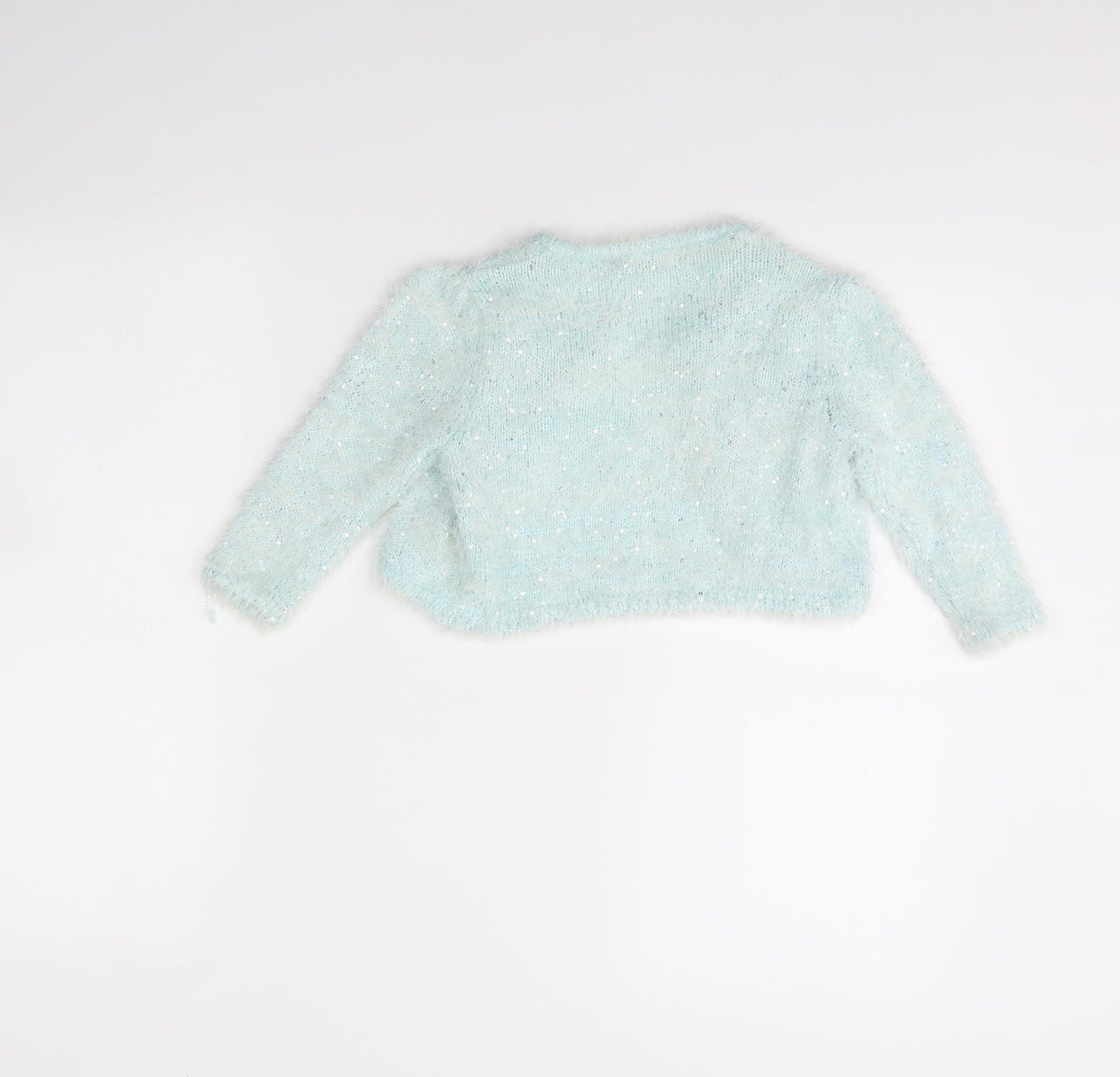 George Girls Blue   Cardigan Jumper Size 7 Years