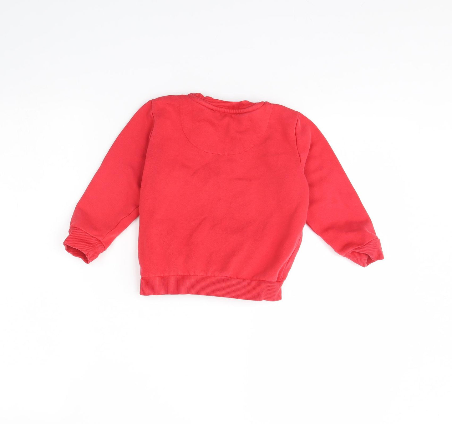 F&F Boys Red   Pullover Jumper Size 3 Years  - Christmas jumper