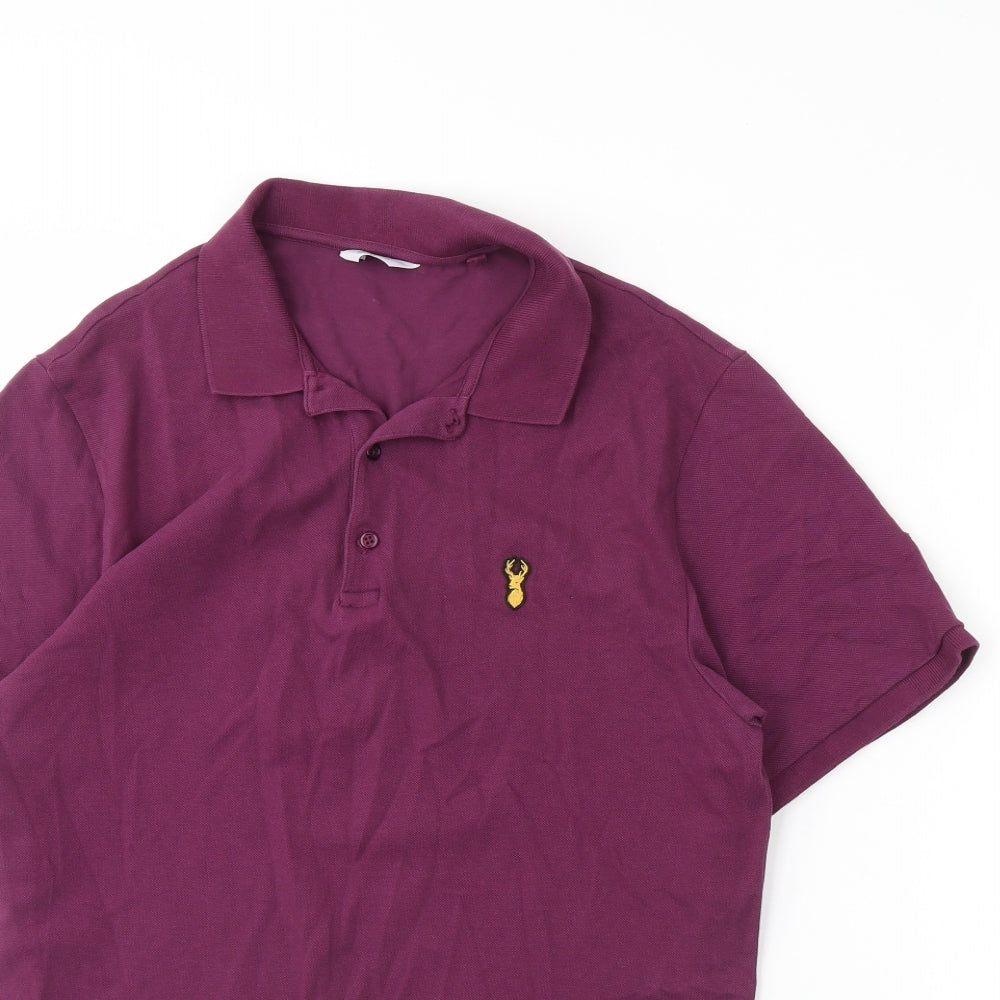 NEXT Mens Purple    Polo Size M