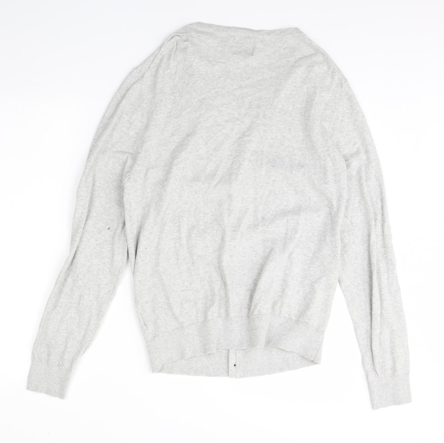 Burton Mens Grey   Cardigan Jumper Size M