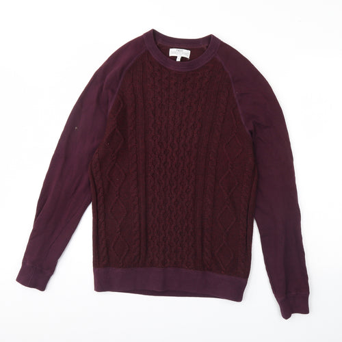 NEXT Mens Purple   Pullover Jumper Size M