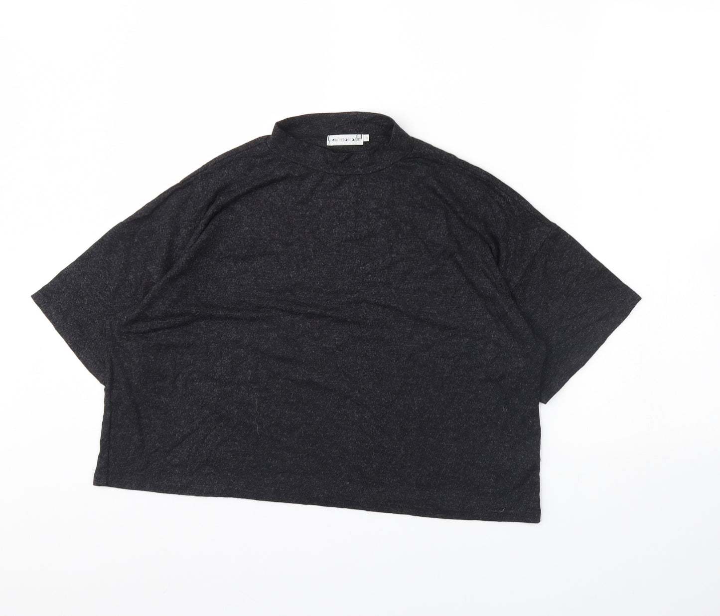 Light before Dark Womens Black   Cropped T-Shirt Size S