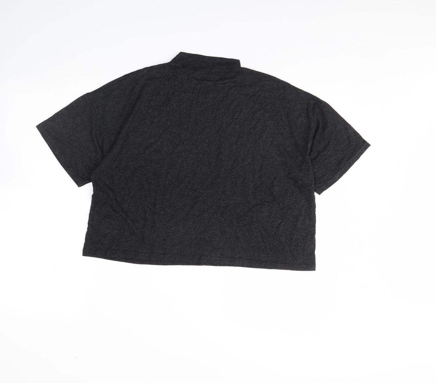 Light before Dark Womens Black   Cropped T-Shirt Size S