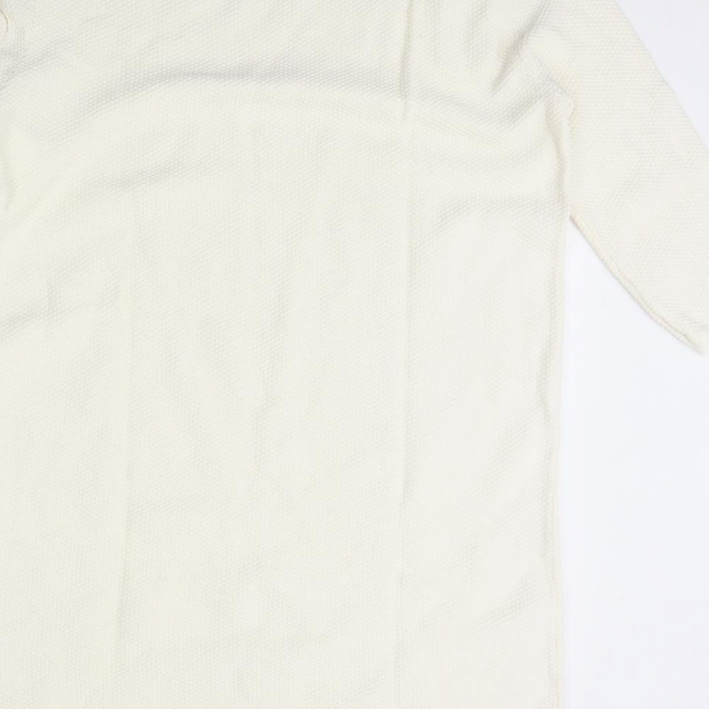 Yargici Womens Ivory   Jumper Dress  Size M